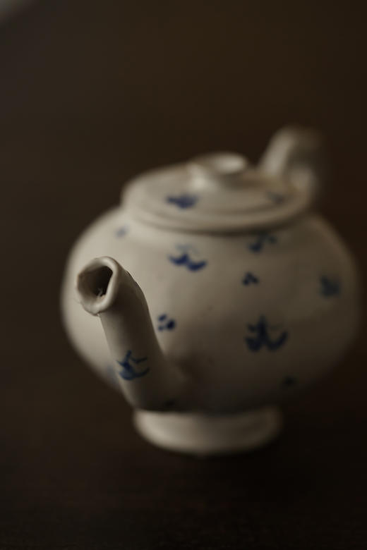 中田雄一57青小纹茶壶 商品图3