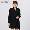 oldcolour欧珂秋季休闲气质显瘦修身收腰西装连衣裙女O33103375 商品缩略图2