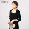 oldcolour欧珂秋商场同款简约方领高级感通勤公主裙HO35102517 商品缩略图1