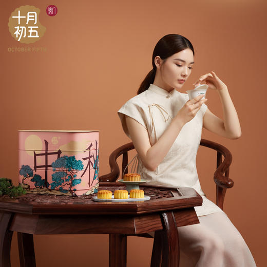 中秋明月礼盒 （铁盒）1430g 商品图2