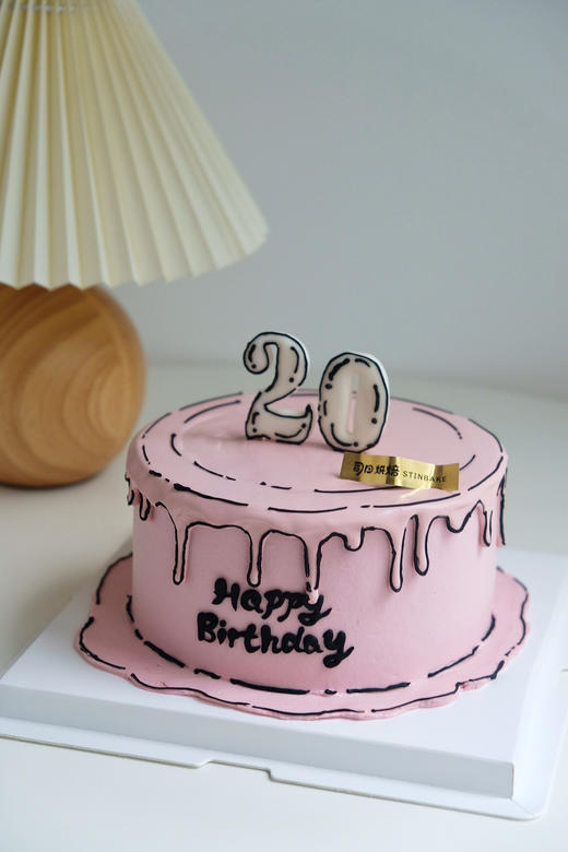 简约数字蛋糕 商品图0