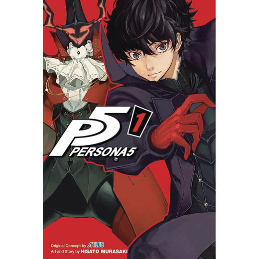 女神异闻录5 漫画 卷一 Hisato Murasaki 英文原版 PERSONA 5 MANGA vol 1 商品图0