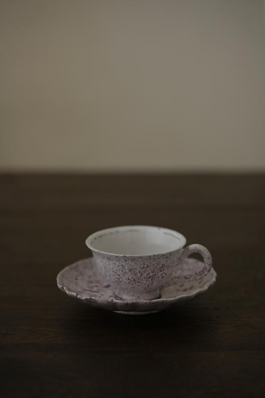 中田雄一88Demi咖啡套杯 紫斑纹 商品图0
