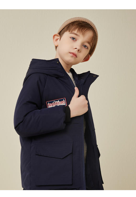 【反季清仓】龙之涵 亲子款一衣三穿冲锋衣冲锋裤合集 中大童保暖上衣 婴幼儿A类标准 商品图7