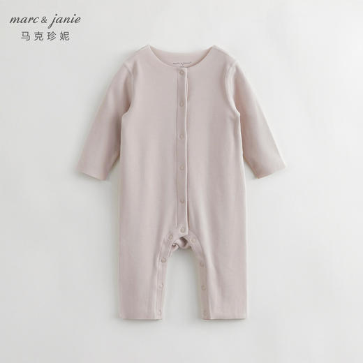 【德绒发热】马克珍妮婴儿秋冬新款男女宝宝无骨保暖连体衣231230 商品图3