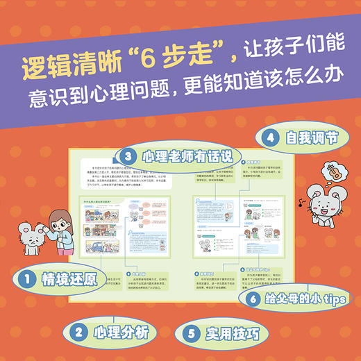 少年不烦恼-小学生心理健康漫画书（全7册） 商品图3
