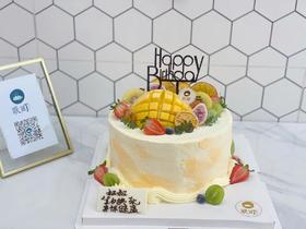 橘灿灿•水果满满装饰蛋糕