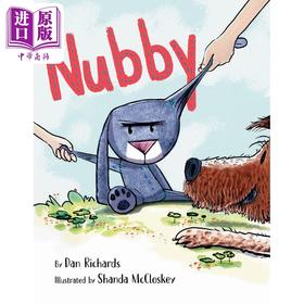 【中商原版】毛绒兔子尼比 Shanda McCloskey Nubby 英文原版 儿童绘本 故事图画书 亲子童书 精装绘本 进口图书 兰登书屋出版
