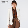 oldcolour欧珂秋季简约休闲气质显瘦西装外套女O33048513 商品缩略图2