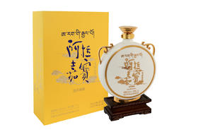 天佑德青稞酒 阿拉嘉宝（梵天佛地）青稞清香型  58° 单瓶 1500ml