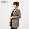 oldcolour欧珂秋季简约休闲气质显瘦西装外套女O33048360 商品缩略图2