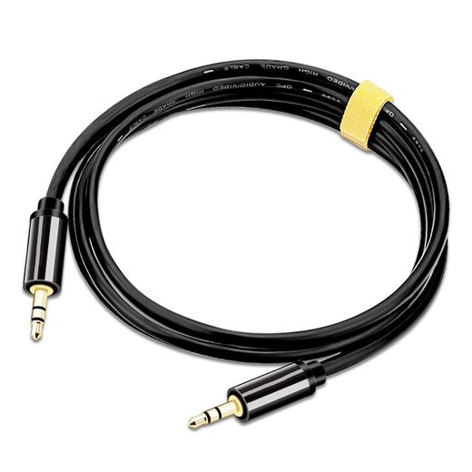 【经典 镀金款】音频线 3.5mm公对公耳机手机电脑笔记本车载连接线音响音箱低音炮双插头对录线 镀金插头，耐拔插，高保真音质音频线，适用3.5mm音频口设备，如手机/平板/头戴式耳机/车载音响导航/等 商品图3