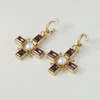 【博主-珠珠EVA同款】大英博物馆联名系列 | 拜占庭十字架耳环 商品缩略图1