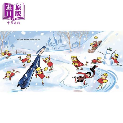 【中商原版】玛德琳的季节 Madelines Seasons英文原版 儿童纸板书亲子绘本 自然季节图画书自然绘本进口图书Ludwig Bemelmans 商品图2