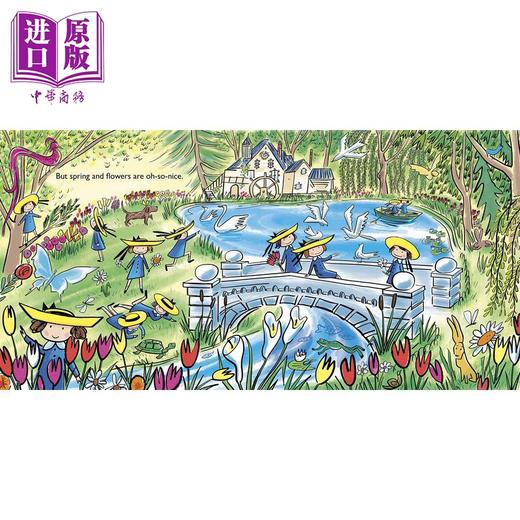 【中商原版】玛德琳的季节 Madelines Seasons英文原版 儿童纸板书亲子绘本 自然季节图画书自然绘本进口图书Ludwig Bemelmans 商品图3