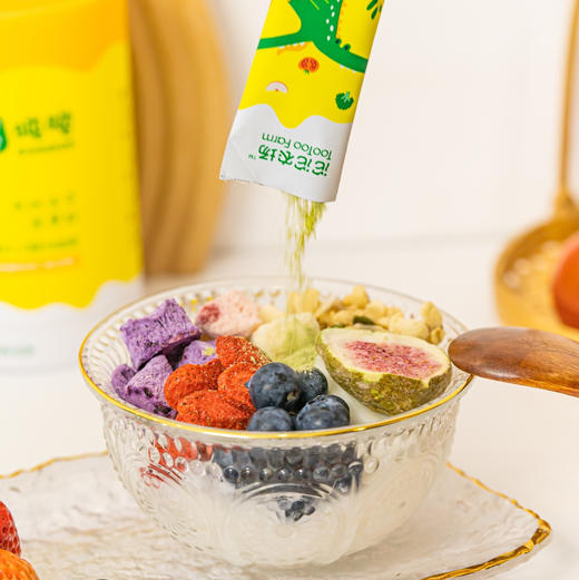 【下单后48小时发货】沱沱农场「菜吨吨」有机冻干蔬果粉 初享装5g*7袋/盒；乐享装5g*14袋/桶 商品图9