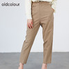 oldcolour春秋商场同款气质百搭高腰宽松休闲裤女通勤O31073162 商品缩略图0