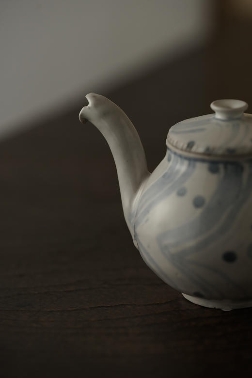 中田雄一54青灰流连文茶壶 商品图1