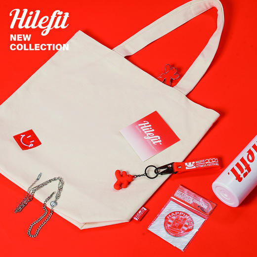 【HiLEFIT】笑脸帆布包 商品图1