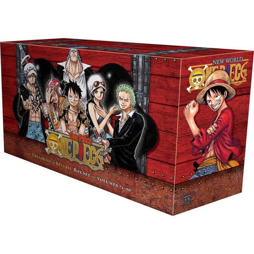 海贼王盒装4 第71-90册 尾田荣一郎 英文原版漫画 One Piece Box Set 4: Dressrosa to Reverie 商品图0