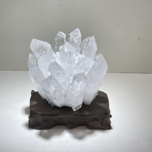 白水晶簇1个   9cm-12cm 误差2cm 商品图2