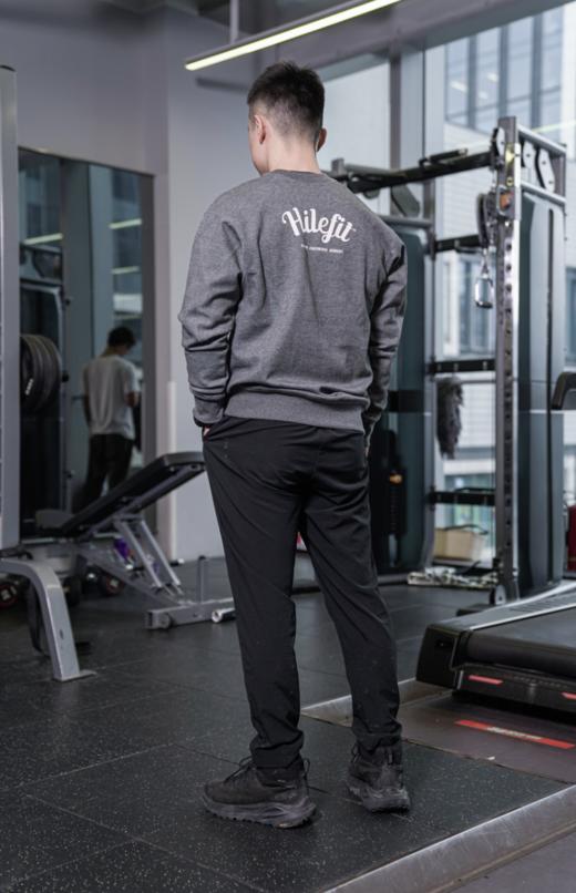 【Hilefit】私教工服- 麻灰圆领卫衣 商品图1