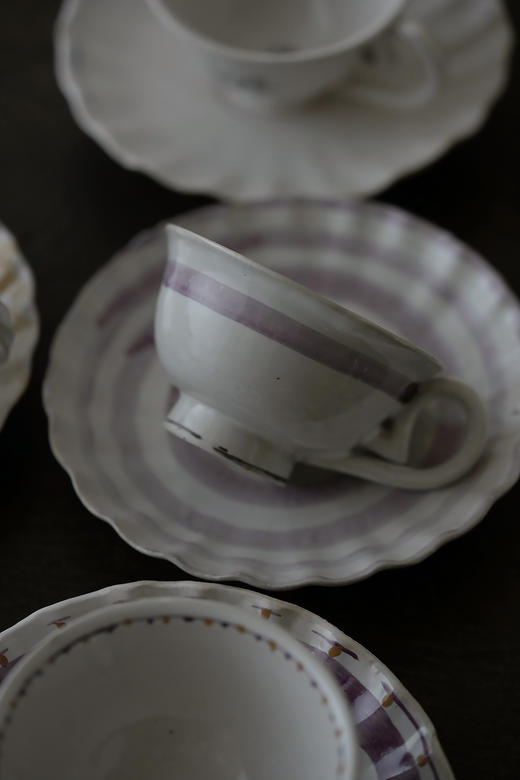 中田雄一86Demi咖啡套杯 紫花景/轮线 商品图1