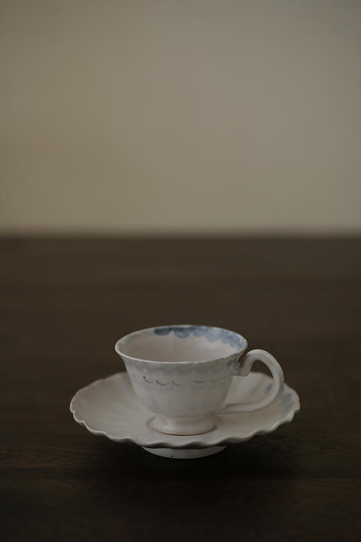 中田雄一94Demi咖啡套杯 青灰青花 商品图0