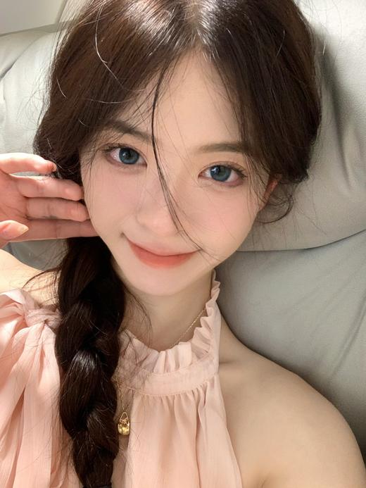 pfgirlcon 年抛美瞳 蓝冰泪 直径14.2mm着色13.4mm 商品图7