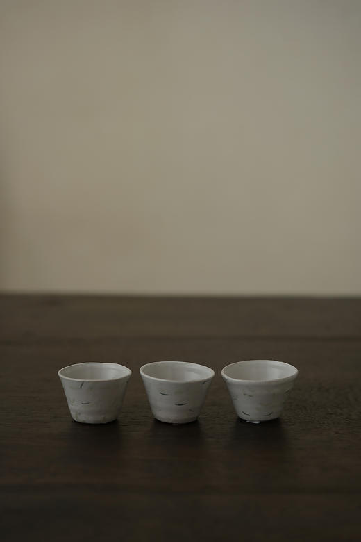 中田雄一116三茶杯 柳草文 商品图0