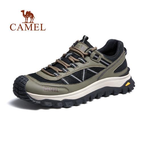 骆驼2025春夏季3M反光厚底缓震城市户外网面轻徒步鞋 G13S342069 商品图0