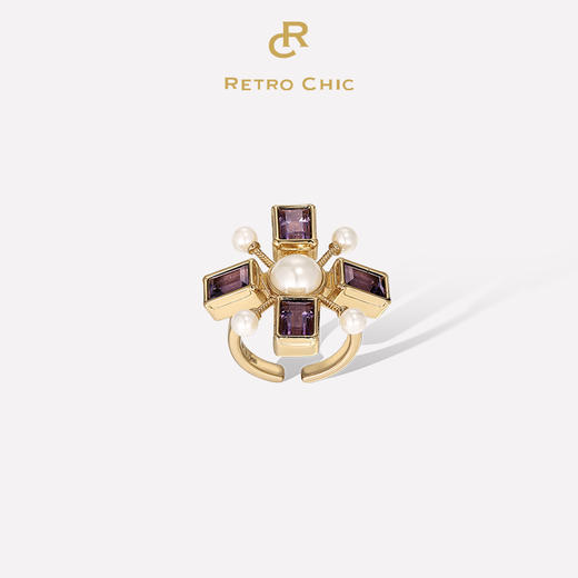 【演员蔡文静同款】大英博物馆联名系列 | 拜占庭十字架戒指 商品图0