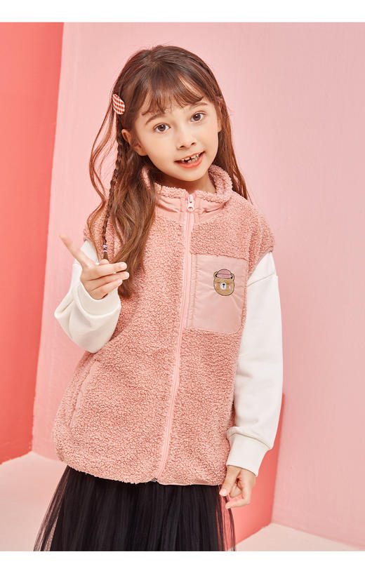 【反季清仓】龙之涵 亲子款一衣三穿冲锋衣冲锋裤合集 中大童保暖上衣 婴幼儿A类标准 商品图14