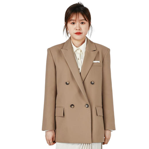 oldcolour2022秋季商场同款气质时尚商务休闲西装外套女O32048283 商品图4