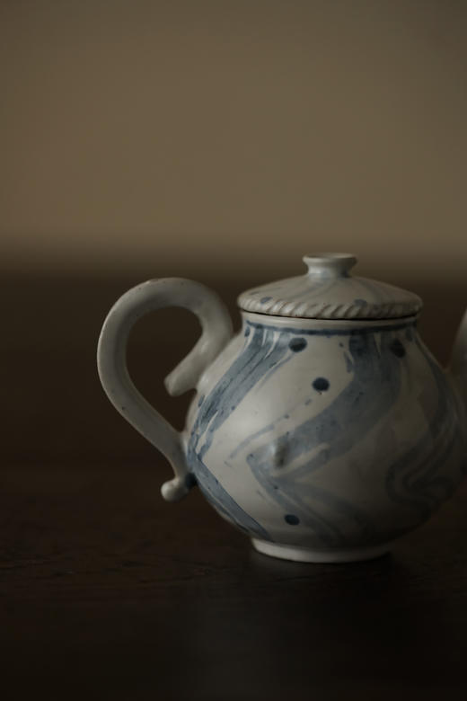 中田雄一54青灰流连文茶壶 商品图13