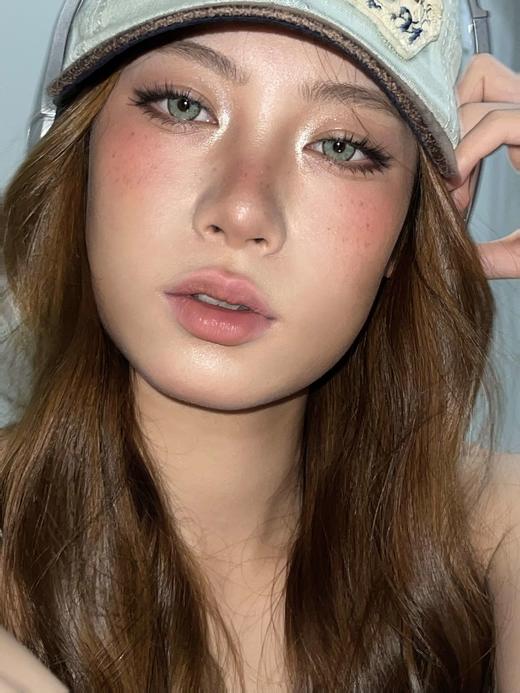 【大直径】NEWSCOKO-病娇雀斑-14.5mm【年抛 度数0-1000度 含有525/575度】 商品图1