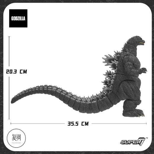现货 Super7 东宝怪兽 哥斯拉 终极系列1 碧奥兰蒂 可动 商品图9