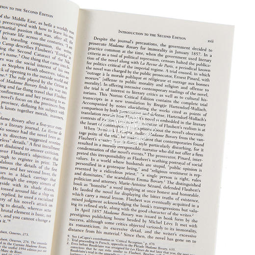 【中商原版】包法利夫人 诺顿文学解读系列 英文原版 Norton Critical Editions: Madame Bovary Gustave Flaubert 商品图3