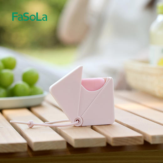 FaSoLa 一次性香皂片迷你便携式户外旅行学生儿童随身洗手肥皂纸 商品图3