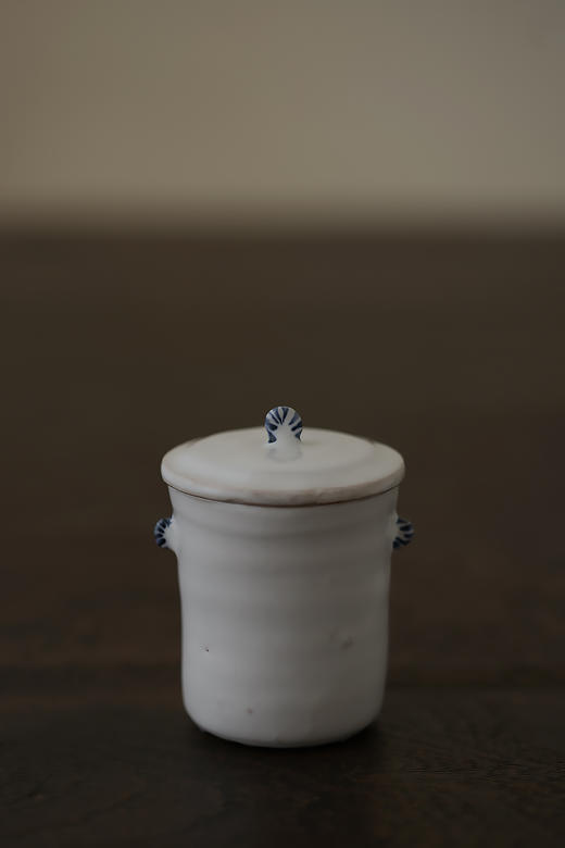 中田雄一42青耳饰茶入 商品图0