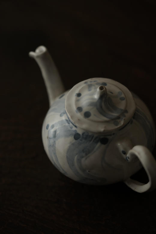 中田雄一54青灰流连文茶壶 商品图9