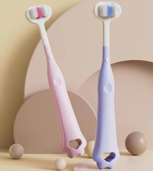 MDB 3d猫爪三面万毛牙刷（两种颜色） 商品图0