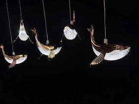 10头海豚吊灯串【运费自理】