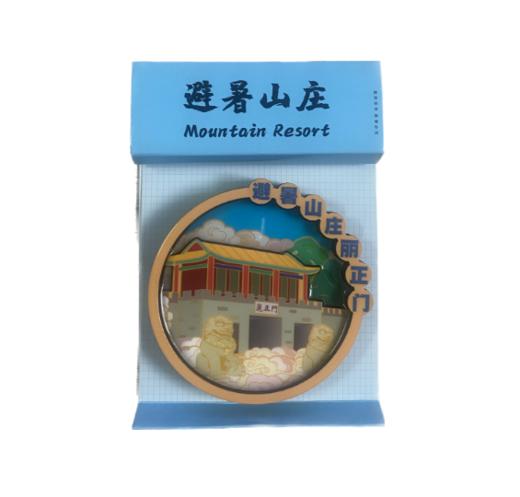 圆形木质冰箱贴 商品图2