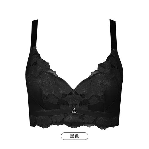 都市丽人美体纤塑BC杯适穿蕾丝调整型文胸薄款3/4杯塑身文胸无钢圈内衣四排扣LJ32M7 商品图6