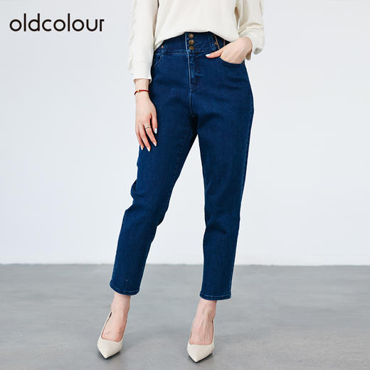 oldcolour春秋商场同款时尚潮流休闲宽松垂感长裤通勤O31113377 商品图1