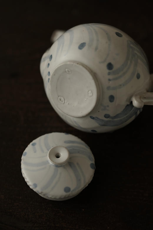 中田雄一54青灰流连文茶壶 商品图3