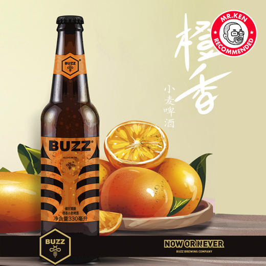 Buzz蜂狂精酿-比利时橙香小麦啤酒【5瓶赠1瓶】 商品图4