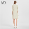 IWY/正式场合职业连衣裙女气质高端杏色西装裙工作服收腰显瘦西服套裙Q13206 商品缩略图4