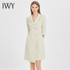 IWY/正式场合职业连衣裙女气质高端杏色西装裙工作服收腰显瘦西服套裙Q13206 商品缩略图3